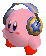 Kirby be jammin' to the best tunes.